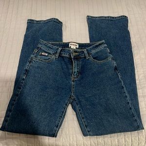 Dark flare guess jeans
